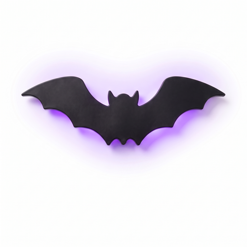 BAT STICKER LIGHTS 12PCS